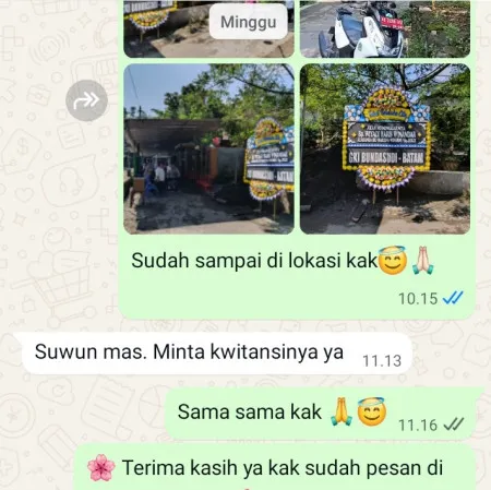 Pengiriman Papan Bunga Duka Balai Samudera Kelapa Gading