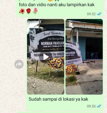 Pengiriman Karangan Bunga Balai Samudera Kelapa Gading